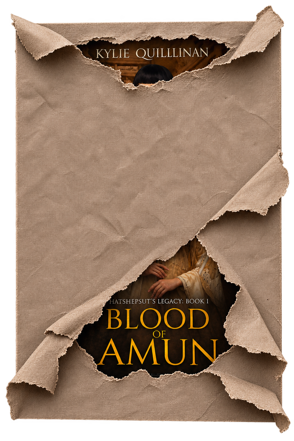 Masked cover for Blood of Amun